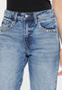 Sloan High Rise Studded Flare Jeans